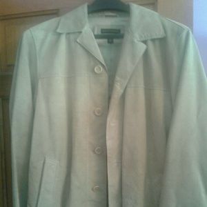 Banana republic genuine leather jacket